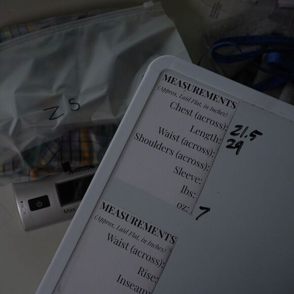 VTG Wrangler Plaid Pearl Snap Short Sleeve Top Green Yellow Men M Western Rodeo‎ - Picture 4 of 4